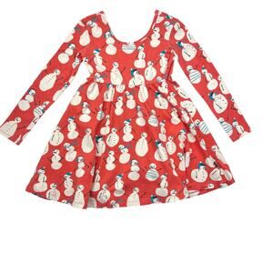 Rags Red Winter Snowman Dress